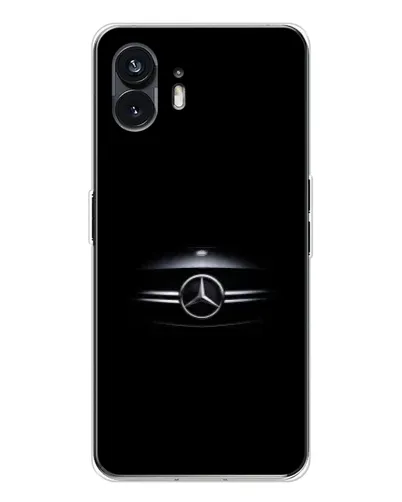Чехол для Nothing Phone 3 с картинкой «Mercedes — абстрактные линии»