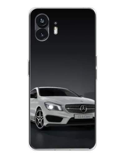 Чехол для Nothing Phone 3 с картинкой «Mercedes AMG GT Silver»