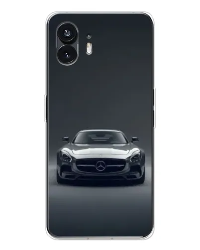 Чехол для Nothing Phone 3 с картинкой «Mercedes на черном»