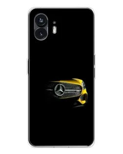 Чехол для Nothing Phone 3 с картинкой «Mercedes — ретро стиль»