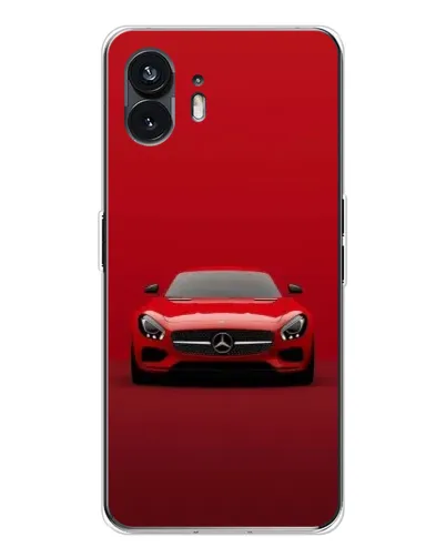 Чехол для Nothing Phone 3 с картинкой «Красный Mercedes AMG»