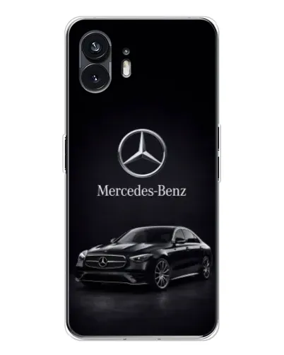 Чехол для Nothing Phone 3 с картинкой «Mercedes — решетка радиатора»