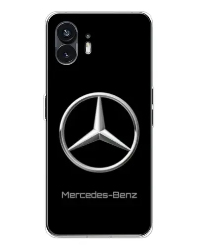 Чехол для Nothing Phone 3 с картинкой «Mercedes Silver Logo»