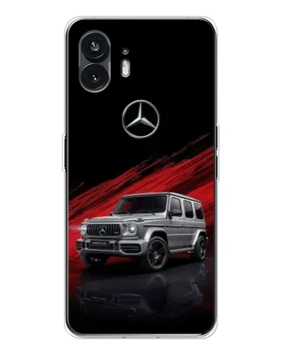 Чехол для Nothing Phone 3 с картинкой «Mercedes G-Class красный»