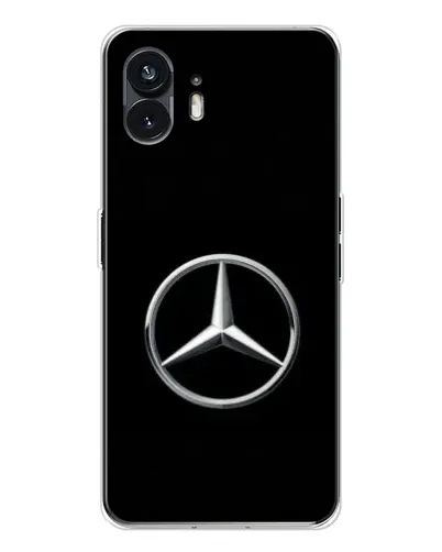 Чехол для Nothing Phone 3 с картинкой «Mercedes классический лого»