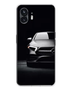 Чехол для Nothing Phone 3 с картинкой «Свет фар Mercedes»