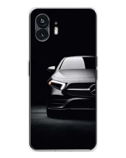Чехол для Nothing Phone 3 с картинкой «Свет фар Mercedes»