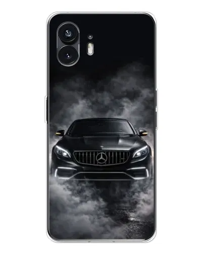 Чехол для Nothing Phone 3 с картинкой «Mercedes в дыму»