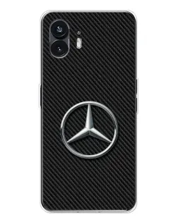 Чехол для Nothing Phone 3 с картинкой «Карбоновый Mercedes стиль» Чехол для Nothing Phone 3 с картинкой «Карбоновый Mercedes стиль»