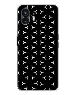 Чехол для Nothing Phone 3 с картинкой «Mercedes паттерн звезд» Чехол для Nothing Phone 3 с картинкой «Mercedes паттерн звезд»