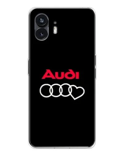 Чехол для Nothing Phone 3 с картинкой «Логотип Audi Heart» Чехол для Nothing Phone 3 с картинкой «Логотип Audi Heart»