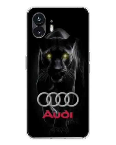 Чехол для Nothing Phone 3 с картинкой «Пантера и Audi» Чехол для Nothing Phone 3 с картинкой «Пантера и Audi»