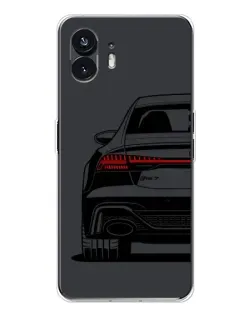 Чехол для Nothing Phone 3 с картинкой «Задняя часть Audi — арт»