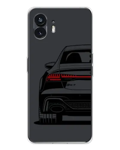 Чехол для Nothing Phone 3 с картинкой «Задняя часть Audi — арт» Чехол для Nothing Phone 3 с картинкой «Задняя часть Audi — арт»