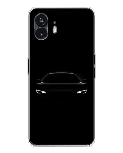 Чехол для Nothing Phone 3 с картинкой «Взгляд Audi в темноте» Чехол для Nothing Phone 3 с картинкой «Взгляд Audi в темноте»