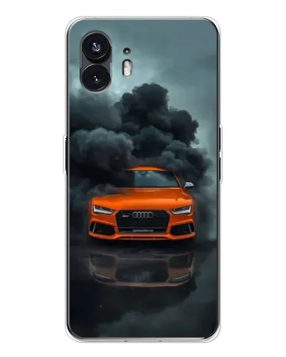 Чехол для Nothing Phone 3 с картинкой «Audi в облаках дыма» Чехол для Nothing Phone 3 с картинкой «Audi в облаках дыма»