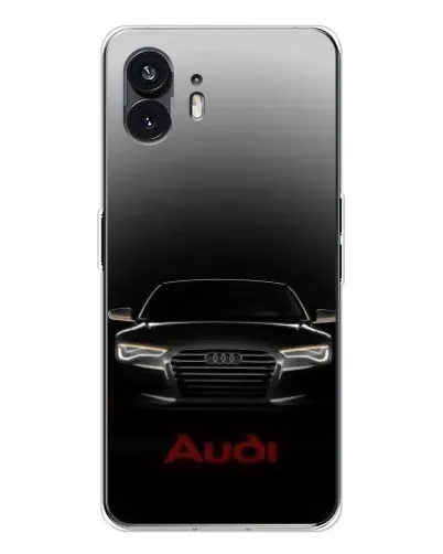 Чехол для Nothing Phone 3 с картинкой «Audi — градиентный контур» Чехол для Nothing Phone 3 с картинкой «Audi — градиентный контур»