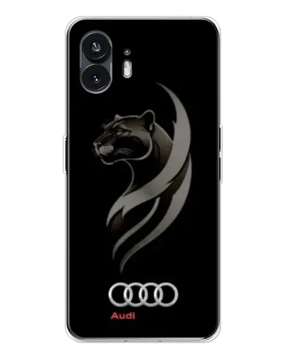 Чехол для Nothing Phone 3 с картинкой «Графика — пантера и Audi» Чехол для Nothing Phone 3 с картинкой «Графика — пантера и Audi»