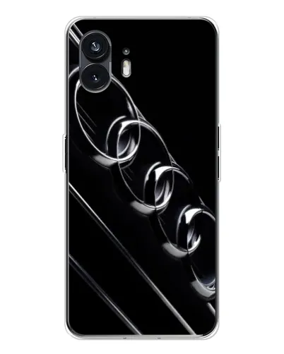 Чехол для Nothing Phone 3 с картинкой «Audi — абстрактные кольца» Чехол для Nothing Phone 3 с картинкой «Audi — абстрактные кольца»