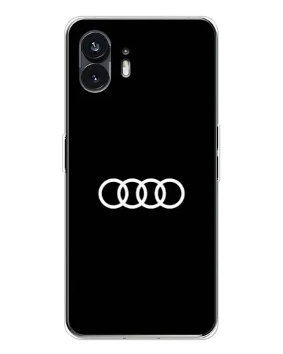 Чехол для Nothing Phone 3 с картинкой «Audi White Logo» Чехол для Nothing Phone 3 с картинкой «Audi White Logo»