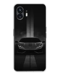Чехол для Nothing Phone 3 с картинкой «Lamborghini симметрия дорог»