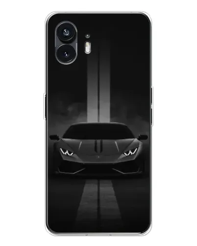 Чехол для Nothing Phone 3 с картинкой «Lamborghini симметрия дорог»