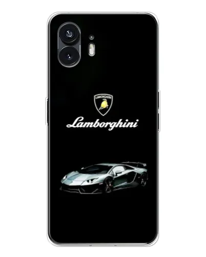 Чехол для Nothing Phone 3 с картинкой «Логотип Lamborghini классика»