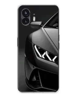 Чехол для Nothing Phone 3 с картинкой «Lamborghini фары детализация»