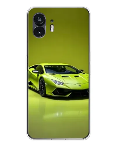 Чехол для Nothing Phone 3 с картинкой «Салатовый Lamborghini Huracan»