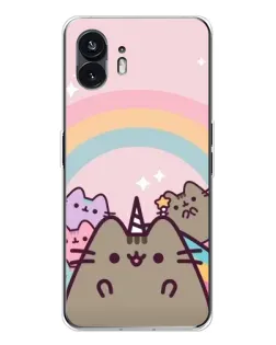 Чехол для Nothing Phone 3 с картинкой «Единорог Pusheen»