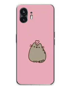 Чехол для Nothing Phone 3 с картинкой «Pusheen сердце» Чехол для Nothing Phone 3 с картинкой «Pusheen сердце»
