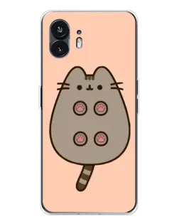 Чехол для Nothing Phone 3 с картинкой «Пушин пузиком кверху» Чехол для Nothing Phone 3 с картинкой «Пушин пузиком кверху»