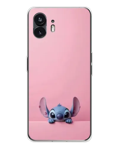 Чехол для Nothing Phone 3 с картинкой «Stitch выглядывает»