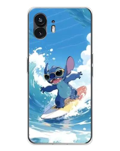 Чехол для Nothing Phone 3 с картинкой «Стич на волне»