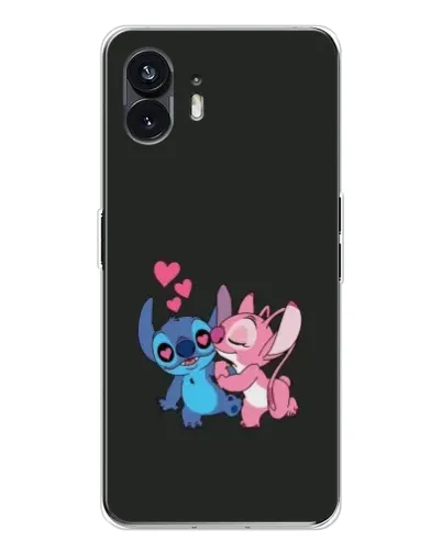 Чехол для Nothing Phone 3 с картинкой «Анжел целует Стича»