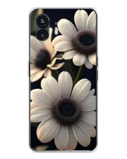 Чохол для Nothing Phone 3 з картинкою «Білі маргаритки макро» Чохол для Nothing Phone 3 з картинкою «Білі маргаритки макро»