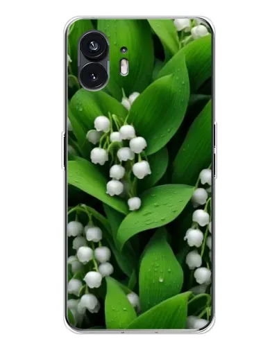 Чохол для Nothing Phone 3 з картинкою «Конвалії в зелені» Чохол для Nothing Phone 3 з картинкою «Конвалії в зелені»