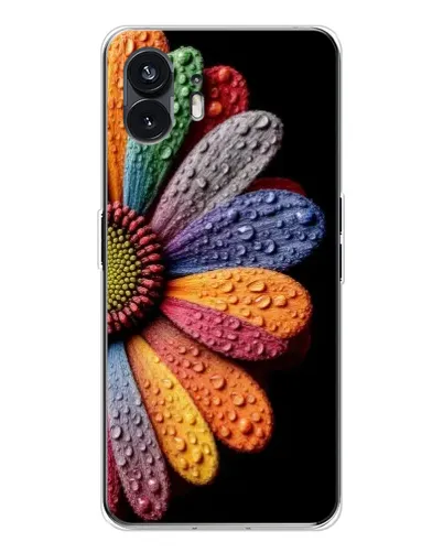 Чохол для Nothing Phone 3 з картинкою «Райдужна квітка» Чохол для Nothing Phone 3 з картинкою «Райдужна квітка»