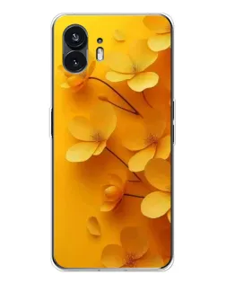 Чохол для Nothing Phone 3 з картинкою «Золоті пелюстки» Чохол для Nothing Phone 3 з картинкою «Золоті пелюстки»
