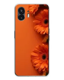 Чохол для Nothing Phone 3 з картинкою «Помаранчеві гербери» Чохол для Nothing Phone 3 з картинкою «Помаранчеві гербери»