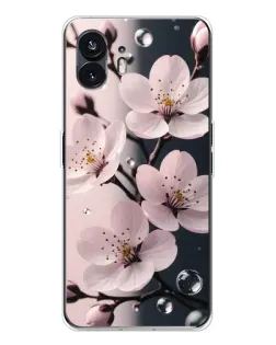 Чохол для Nothing Phone 3 з картинкою «Ніжня сакура та краплі» Чохол для Nothing Phone 3 з картинкою «Ніжня сакура та краплі»