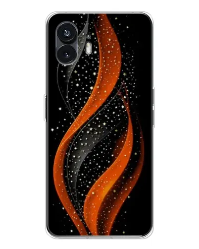 Чехол для Nothing Phone 3 с картинкой «Огненная звездная волна»