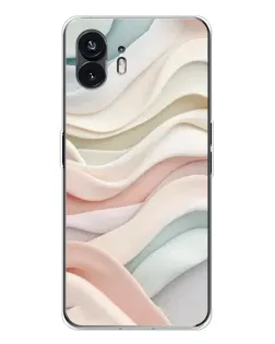 Чехол для Nothing Phone 3 с картинкой «Пастельные нежные волны»