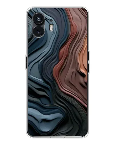 Чехол для Nothing Phone 3 с картинкой «Цветные волны каньона»