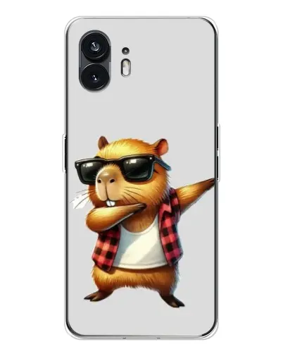 Чохол для Nothing Phone 3 з картинкою «Капібара репер даб» Чохол для Nothing Phone 3 з картинкою «Капібара репер даб»