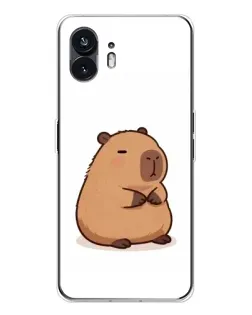 Чохол для Nothing Phone 3 з картинкою «Товстенька капібара»