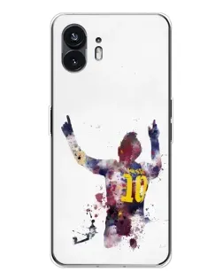 Чехол для Nothing Phone 3 с картинкой «Акварельный Месси Барселона» Чехол для Nothing Phone 3 с картинкой «Акварельный Месси Барселона»