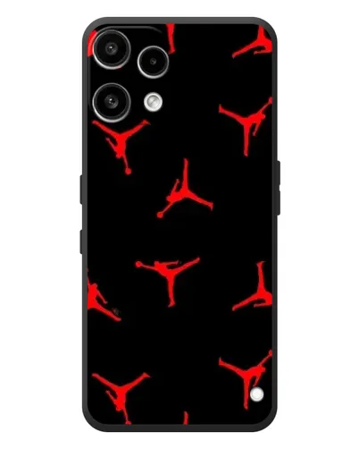 Чехол для Nothing Phone (3a) Lite с картинкой «Jordan Red Pattern» Чехол для Nothing Phone (3a) Lite с картинкой «Jordan Red Pattern»