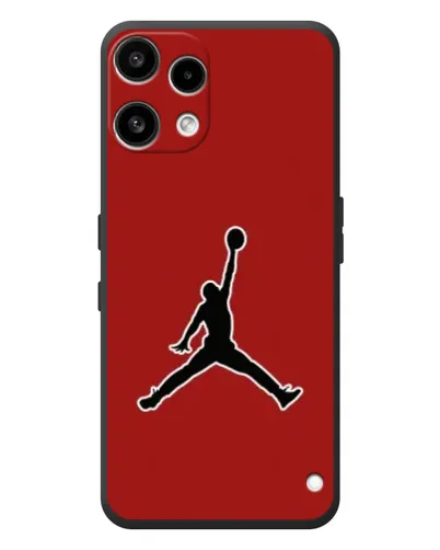 Чехол для Nothing Phone (3a) Lite с картинкой «Jordan Red Back» Чехол для Nothing Phone (3a) Lite с картинкой «Jordan Red Back»