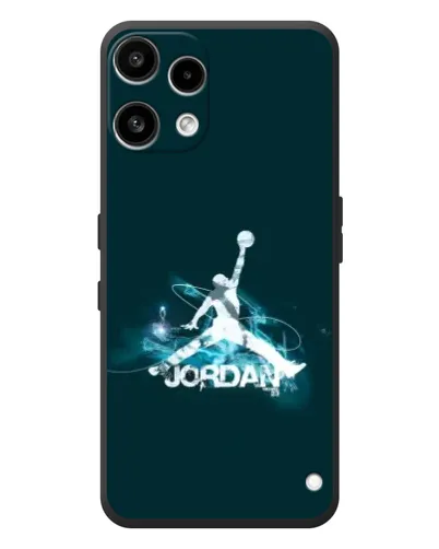 Чехол для Nothing Phone (3a) Lite с картинкой «Jordan Blue Fire» Чехол для Nothing Phone (3a) Lite с картинкой «Jordan Blue Fire»